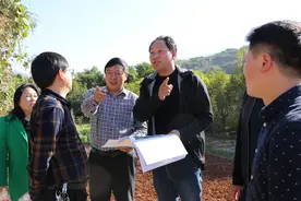市国土资源局调研组到巧家调研国土资源工作图片