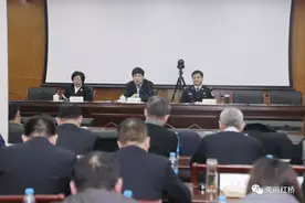 红桥区召开扫黑除恶工作会议图片