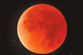 “超级蓝血月”31日晚华丽登场图片