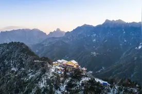 （美丽中国）（3）雪后九华山图片