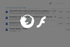 自Firefox 47开始 除Flash之外所有插件都需手动激活图片