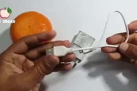 大神如何用橘子给手机充电视频封面
