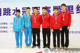 全国冠军赛男子双人十米跳台 刘振宇黄浩佳夺冠图片