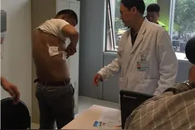 右肾缺失后续：刘永伟在南京军区总院接受检查图片