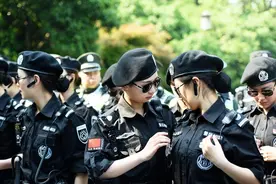 杭州首支西湖景区女子巡逻队首次亮相图片