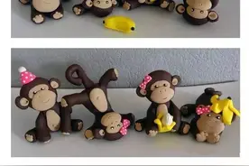 一大波猴年超轻粘土手工DIY！萌化了图片