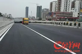 黄埔东路三条隧道全部建成通车图片