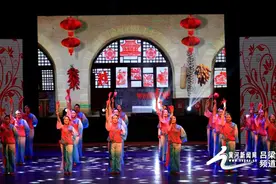 吕梁：孝义举办“共享新时代，舞动中国梦”文艺精品展演图片