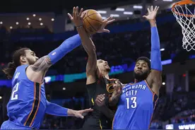 （体育）（3）篮球——NBA常规赛：骑士胜雷霆图片