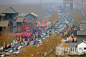 大荔同州湖景区正月初一游客达到13.9万人次图片