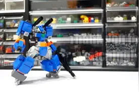 乐高MOC视频图纸分享,机甲战士搭建技巧解析