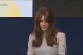 凯特王妃演讲，感受英国皇室英音的震撼视频封面