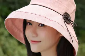 戴上这只遮阳帽，对晒黑say goodbye！图片