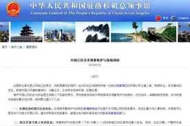 驻美国洛杉矶领馆发布公民寻求领保与协助须知图片