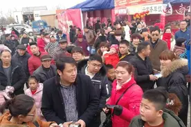赏民俗，看杂技，尝美食……新年第一天，万人涌向宿豫梨园湾图片