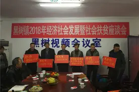 镇雄黑树镇返乡人士捐资20万建集镇监控视频系统图片