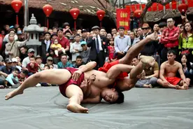 [1]（外代二线）越南传统摔跤节图片