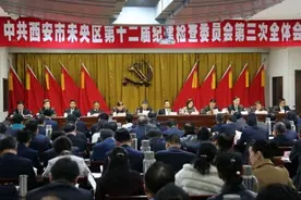 未央区召开第十二届纪律检查委员会第三次全体会议图片