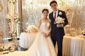 新婚快乐！吴楠晒甜蜜婚纱照图片