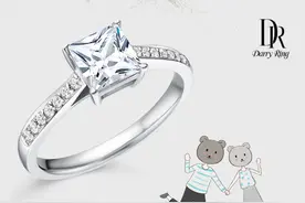 520定制求婚钻戒，恋人更注重礼物寓意图片