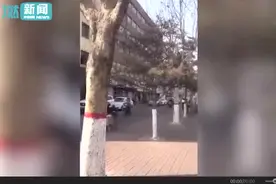 老人占道卖瓜子，城管全部买光：天冷！回家过年吧图片