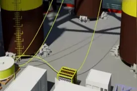 3D动画演示海上风力发电机组的安装全过程，涨姿势视频封面