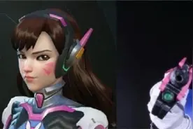 萌妹Cos《守望先锋》D.Va 可以靠颜值却偏偏要秀身材图片