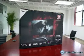 AGON爱攻 AOC32英寸曲面电竞显示器图赏图片