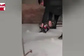 东北一家人出门忘关水龙头，回家发现家里变冰窖！视频封面
