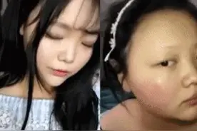熟练掌握可怕的化妆技术后，就可以上网吓外国人了！图片