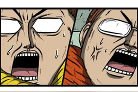 搞笑漫画《磁铁人》，有没有让你回想起小时候的逗比时光呢？图片