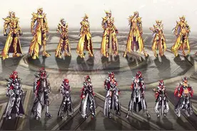 好炫酷！DNF第11套稀有装扮天羽夜华套 全职业金/黑外观图图片