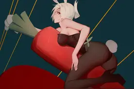 [LOL]英雄联盟美图壁纸精选！兔女郎瑞雯舔舔舔！图片
