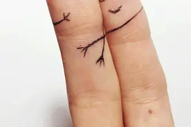 指间艺术：好玩的手指画图片