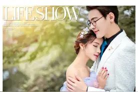 拍婚纱照这样摆姿势更能体现个人的魅力图片
