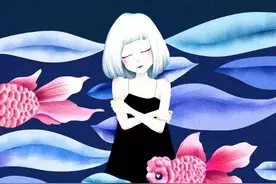 我们爱妈妈，永远不及妈妈爱我们的万分之一。图片