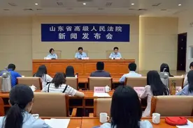 山东高院召开少年审判工作新闻发布会图片