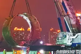 哈尔滨地铁2号线尚志大街站至哈尔滨站站双线贯通图片