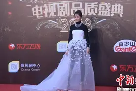 杨幂陈晓等云集电视剧品质盛典 关晓彤：希望挑战“打女”图片