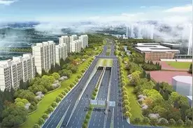 彩虹快速路西延开工 将于2020年建成图片