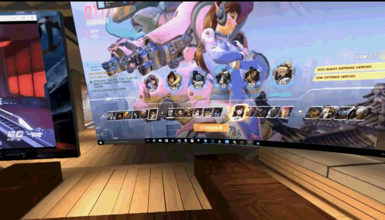 怎一个爽字了得！歪果仁用VR玩《守望先锋》图片