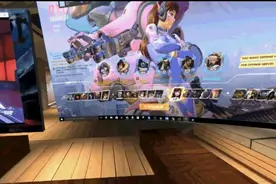 用VR玩守望先锋是种什么感觉 这大屏太酸爽了图片
