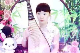 时光时光慢些吧，不要再让你变老了，梦千语琵琶弹奏《父亲》图片