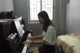 钢琴演奏，经典粤语歌曲《你瞒我瞒》，KTV必点的歌曲图片