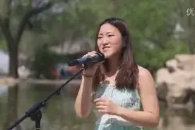 山西农业大学一女生英文版《喜欢你》声音美极了视频封面
