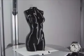3D打印机是如何打印人体模特的？