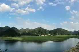 好美！约吗？一起漫步上林大草原，东敢水库看日落！图片
