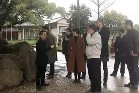 助力乡村振兴 东阳巍山一乡贤带队回乡对接项目图片