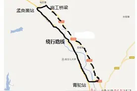 因G205山深线小埠子大桥施工 临沂过境车辆需绕行图片