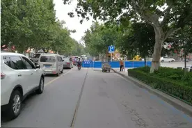 东阳城区双岘路半封闭施工 准备出行的你请注意绕行图片